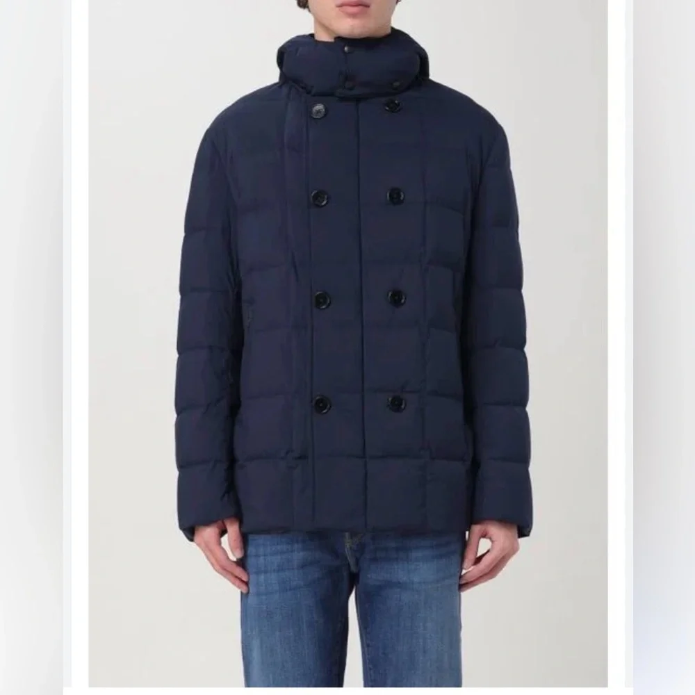 Save the Duck quilted techno fabric Peacoat Navy size Large